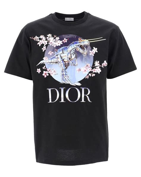 dior sorayama t shirt black|dior dinosaur shoes.